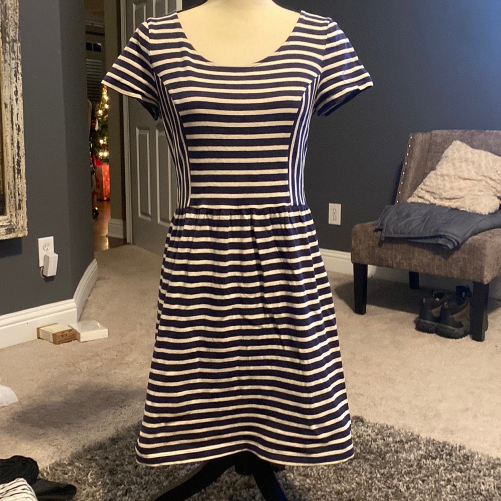 Striped Loft dress, very professional